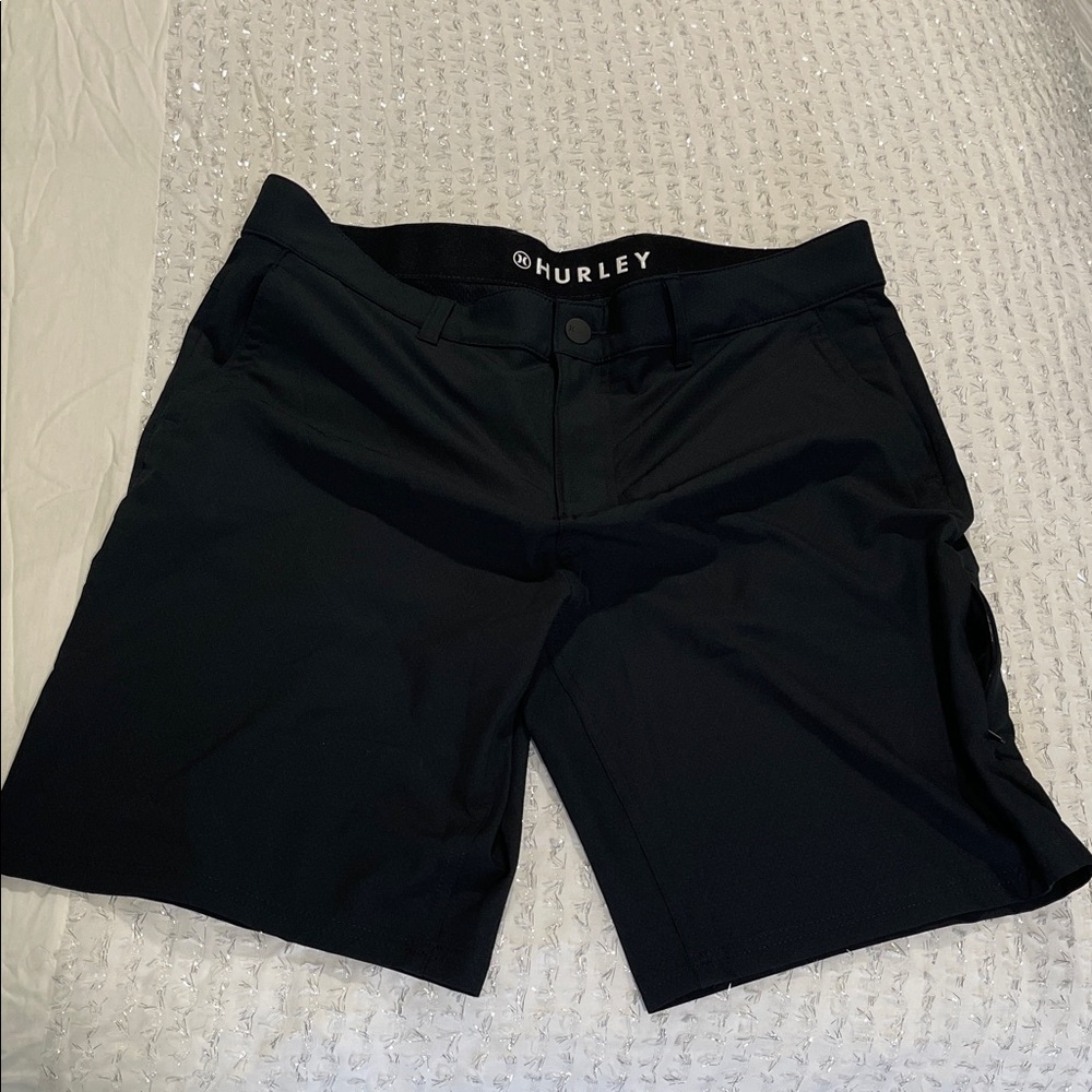 Hurley Men's Black Hybrid Shorts